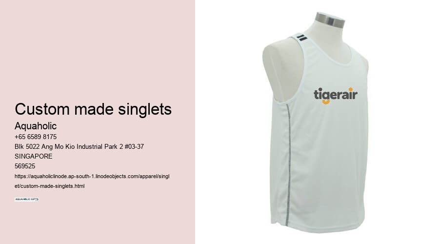 custom made singlets