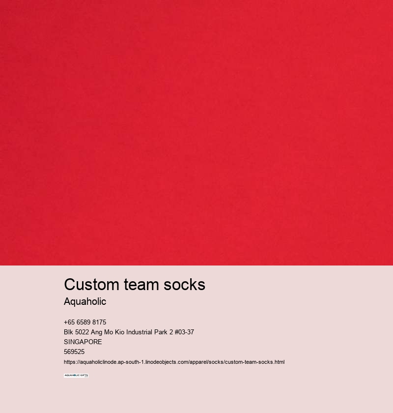 custom team socks