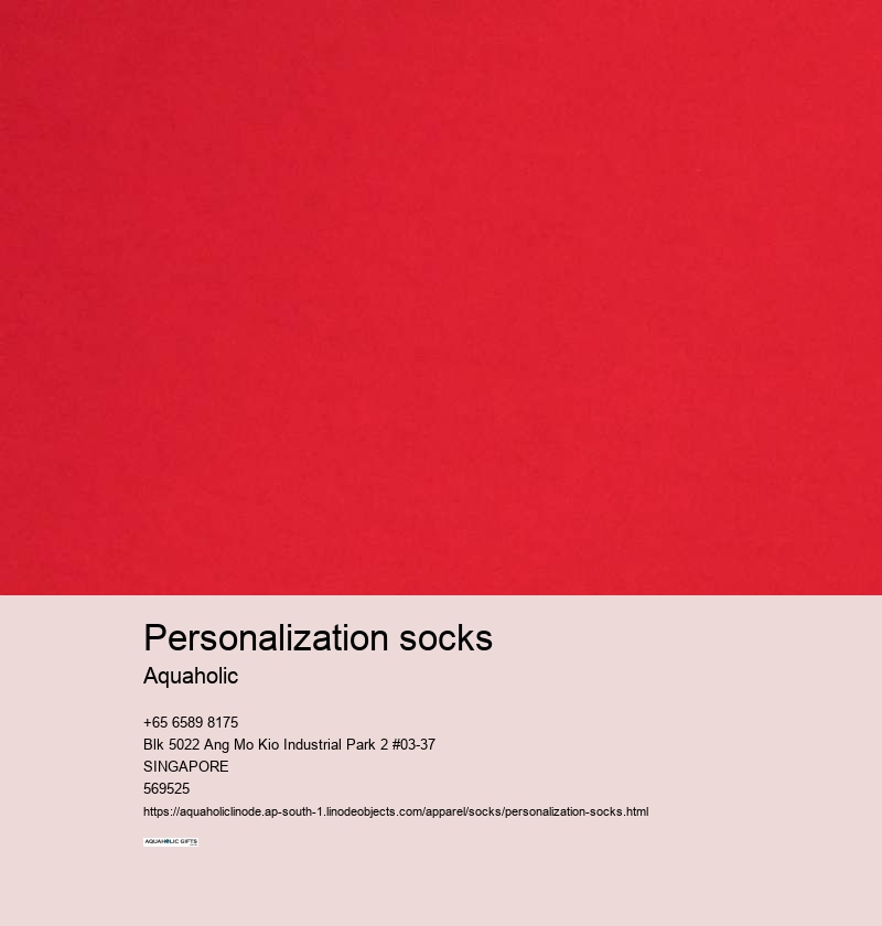 personalization socks