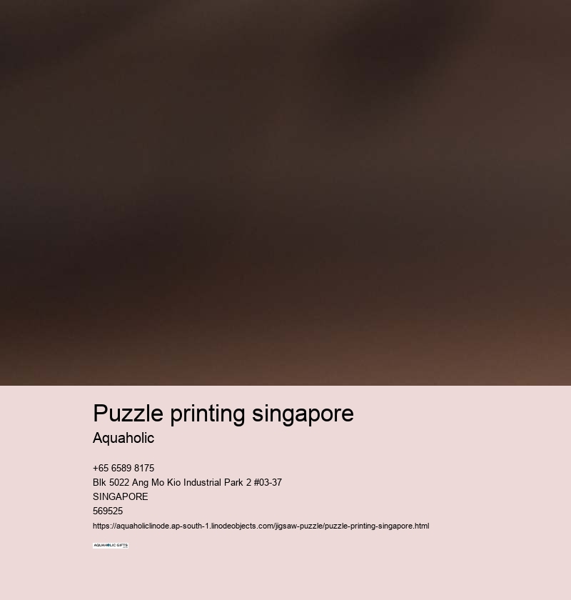 puzzle printing singapore