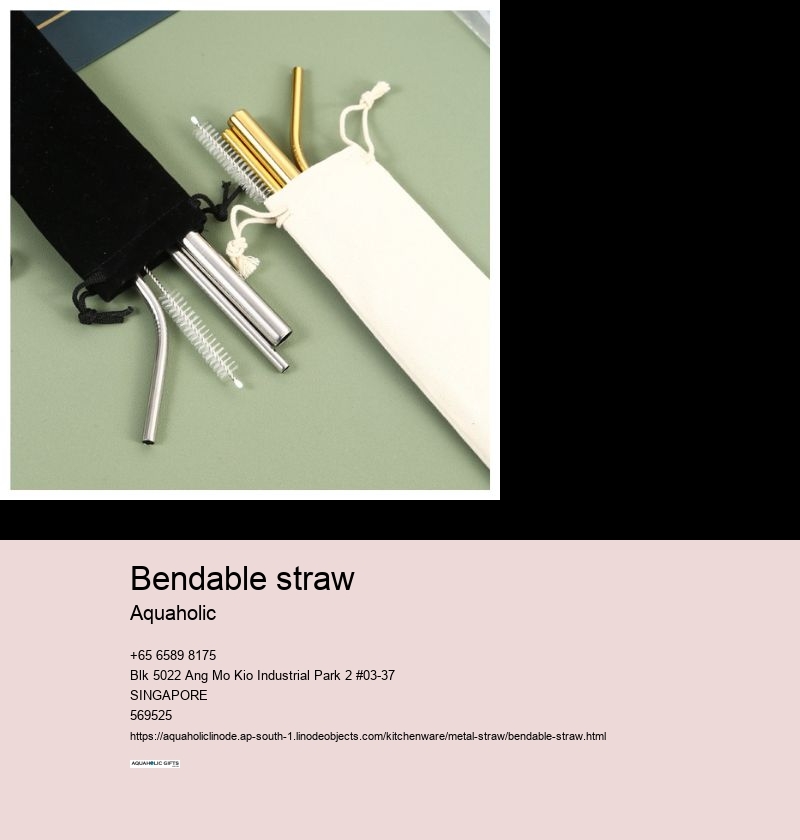bendable straw
